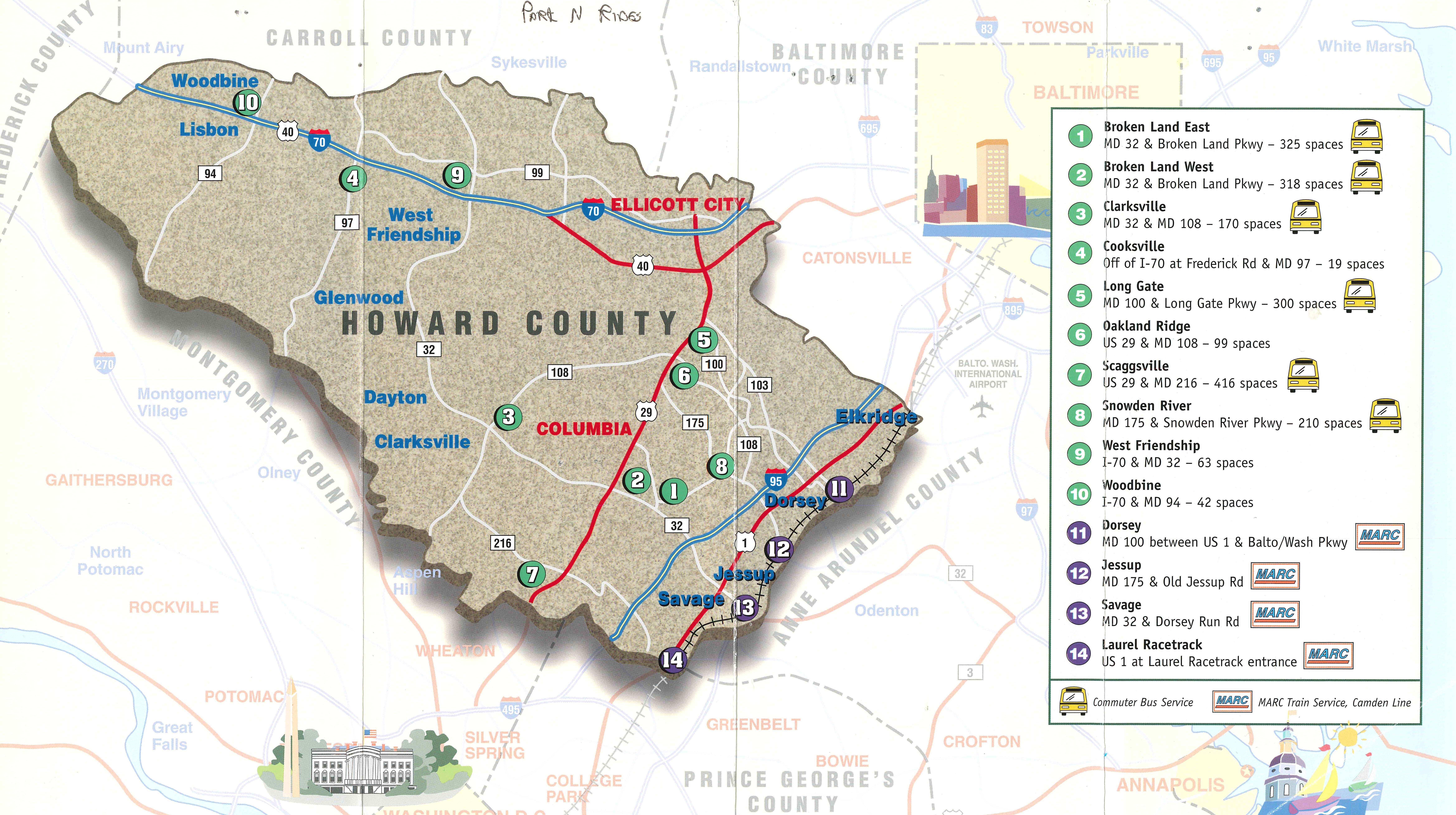 Path Howard County P&R lots cropped – Go Howard
